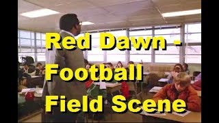 Red Dawn - Football Field / School Scene