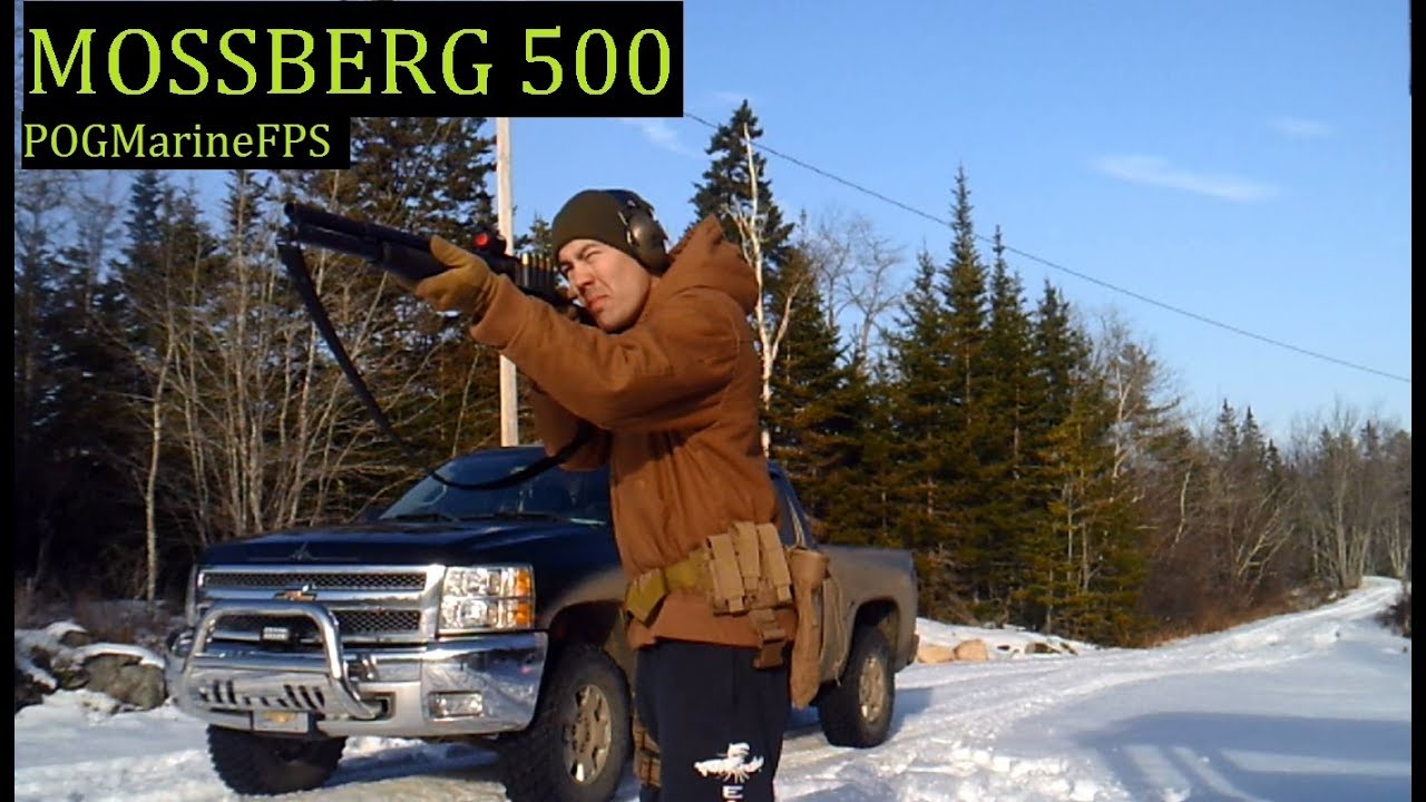Mossberg 500  - 12 gauge Pump Action Shotgun - LIVE FIRE