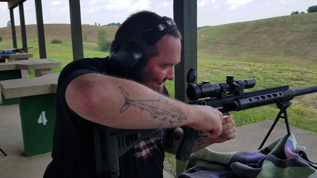 #fun day ( 6 ) money shot with GORILLAS AND GUNS at thunder valley precision with the SHF50 CAL