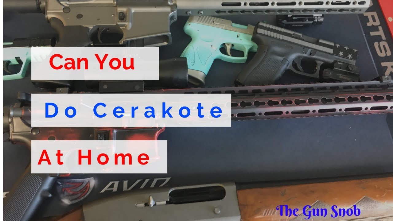 Can you do Cerakote at home? part 1 (tools and equipment)