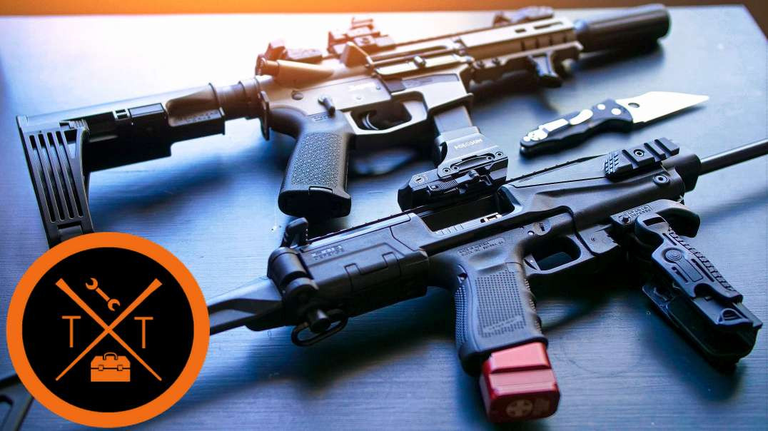 9mm AR PISTOL or GLOCK Carbine Conversion?!😋 (Links in Description)