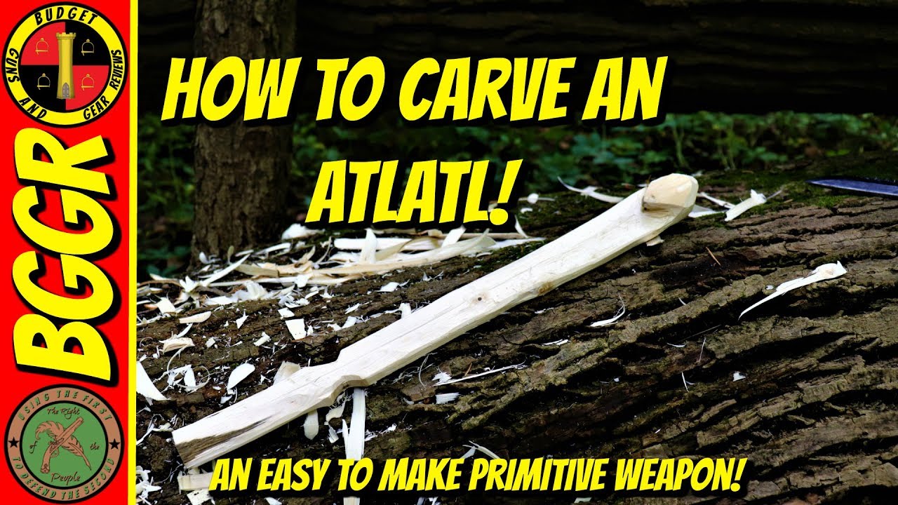 How To Carve An Atlatl