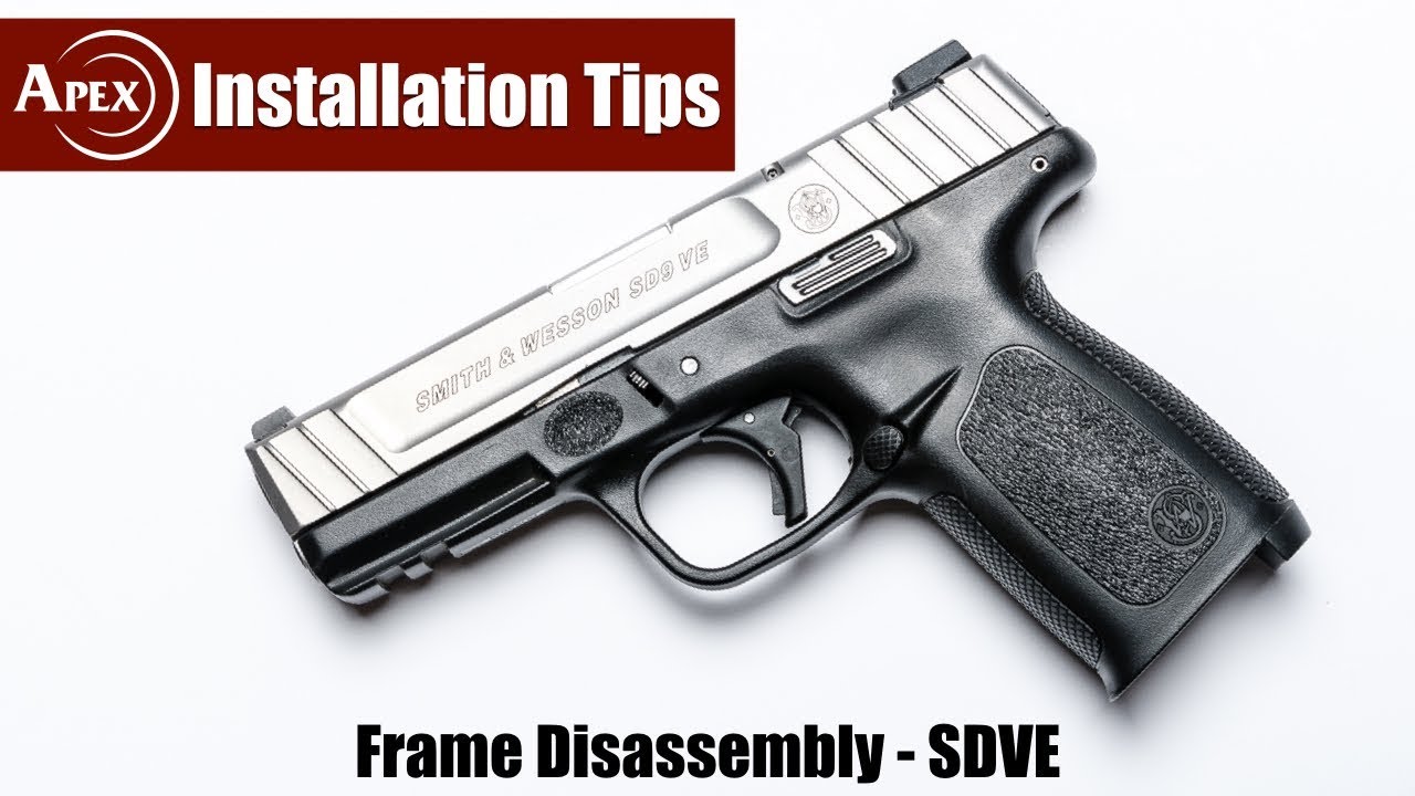 How To Disassemble The SDVE Frame