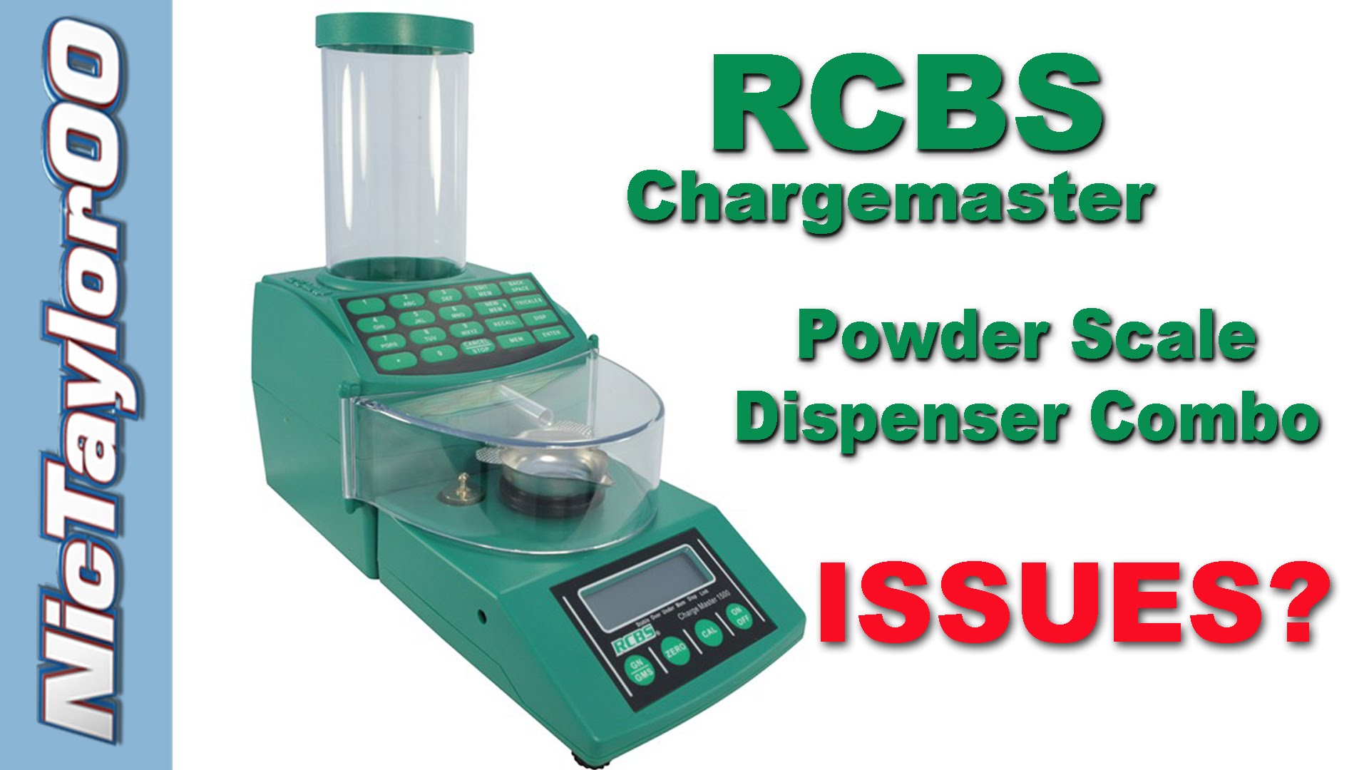 RCBS Chargemaster 1500 Dispenser and Scale Combo Key Pad Fix