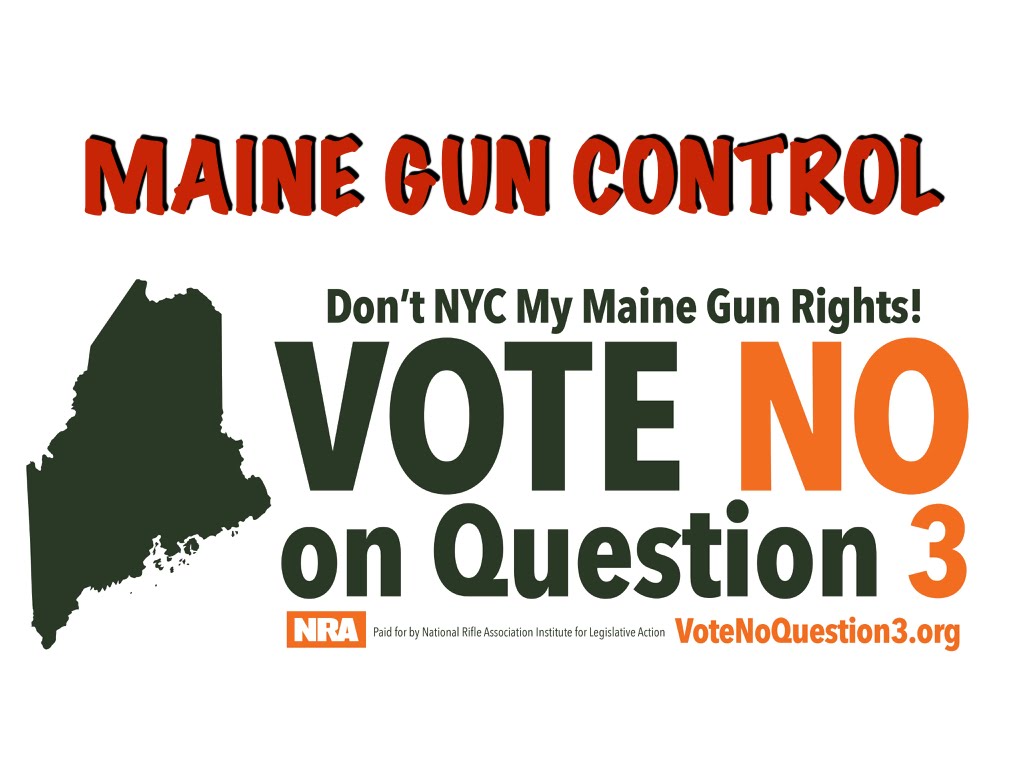 Question 3: Maine Gun Control