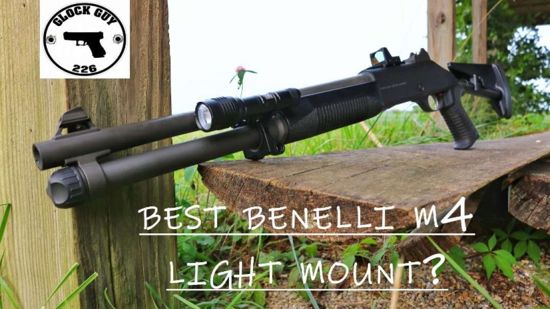 BENELLI M4 LIGHT MOUNT FROM IMPACT WEAPONS COMPONENTS!!