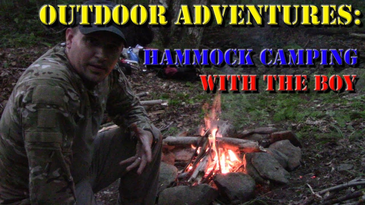 Outdoor Adventures: Hammock Camping With The Boy