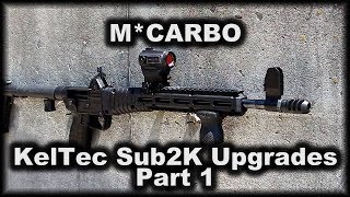 MCARBO Kel Tec Sub2000 upgrades part 1