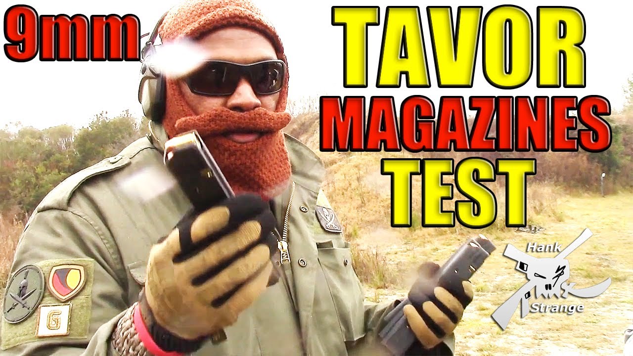 Shooting Various Magazines in IWI 9mm Tavor with Mr.YacYas
