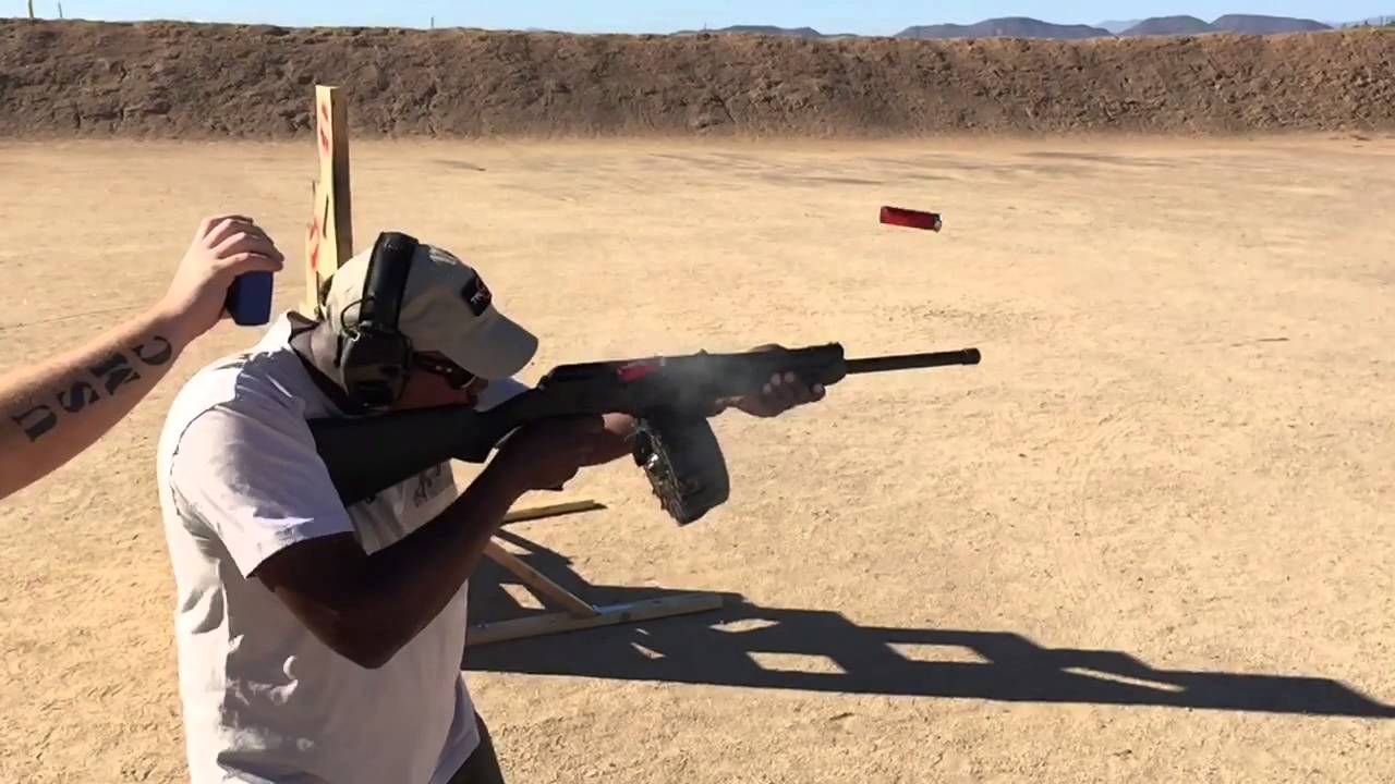 Raptor AK-47 Trigger from Tac-Con in Saiga 12 Shotgun