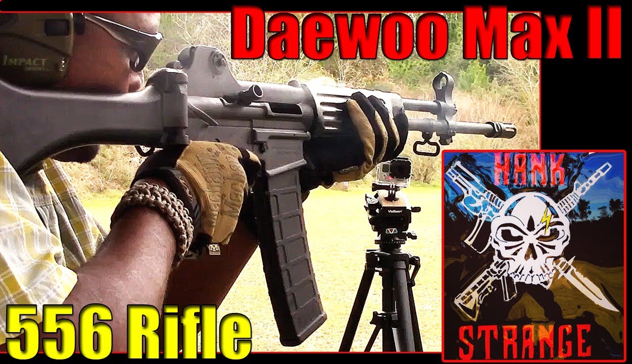 Hybrid AK AR Style Korean Daewoo Max II 556 Rifle