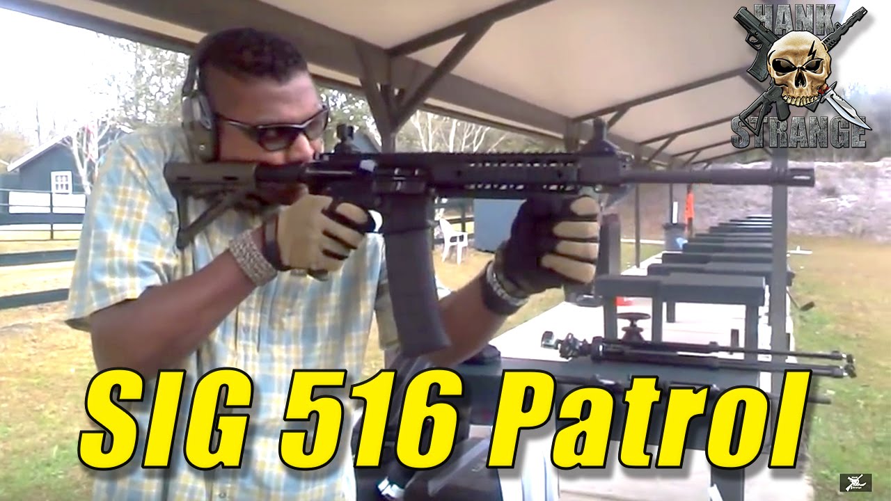 SIG 516 Patrol ODG Rifle First Shots
