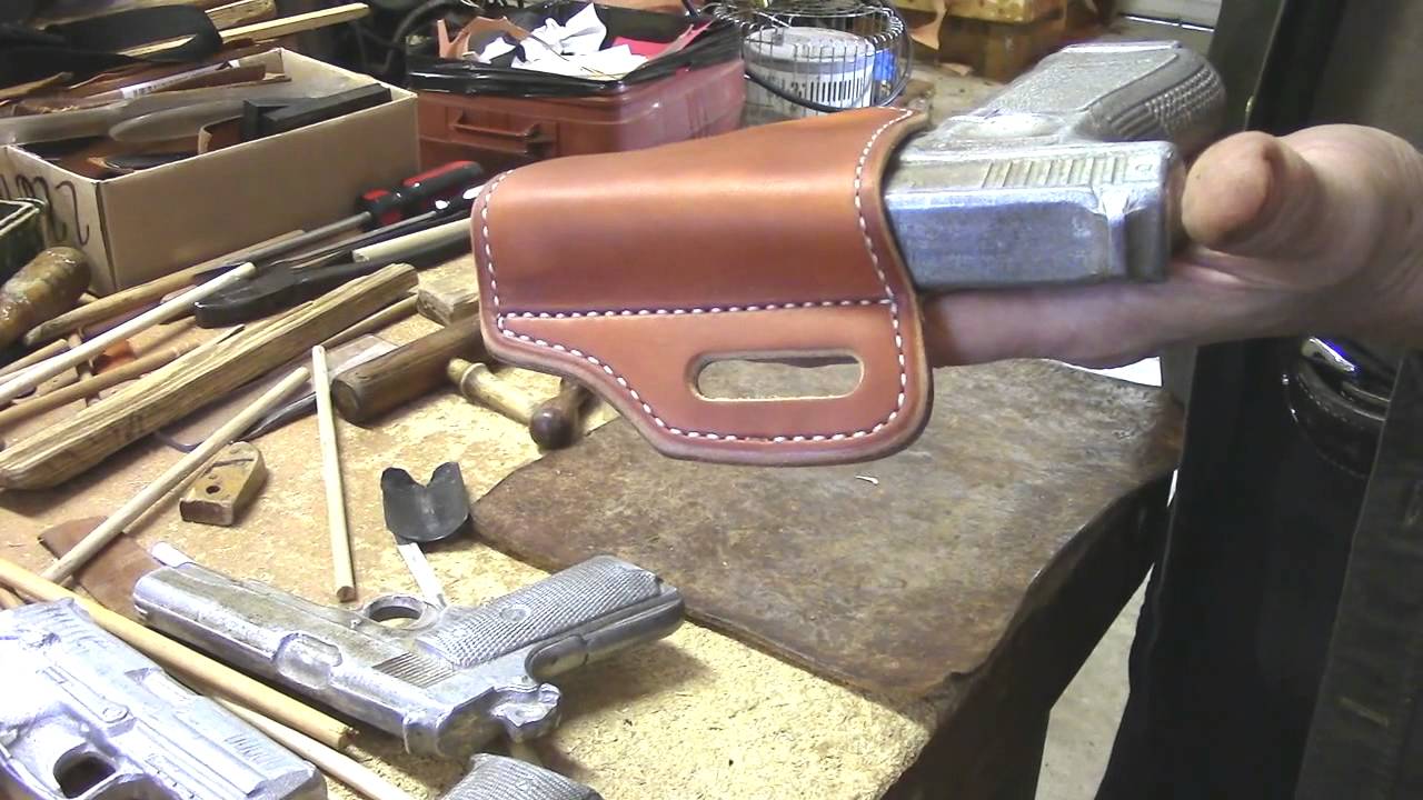 How It's Made : Saddle style Holster