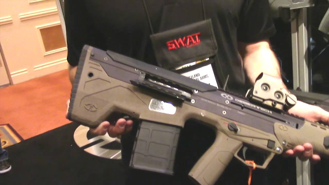 Shot Show 2014 Desert Tech MDR (Micro Dynamic Rifle) Booth Preview with Hank Strange