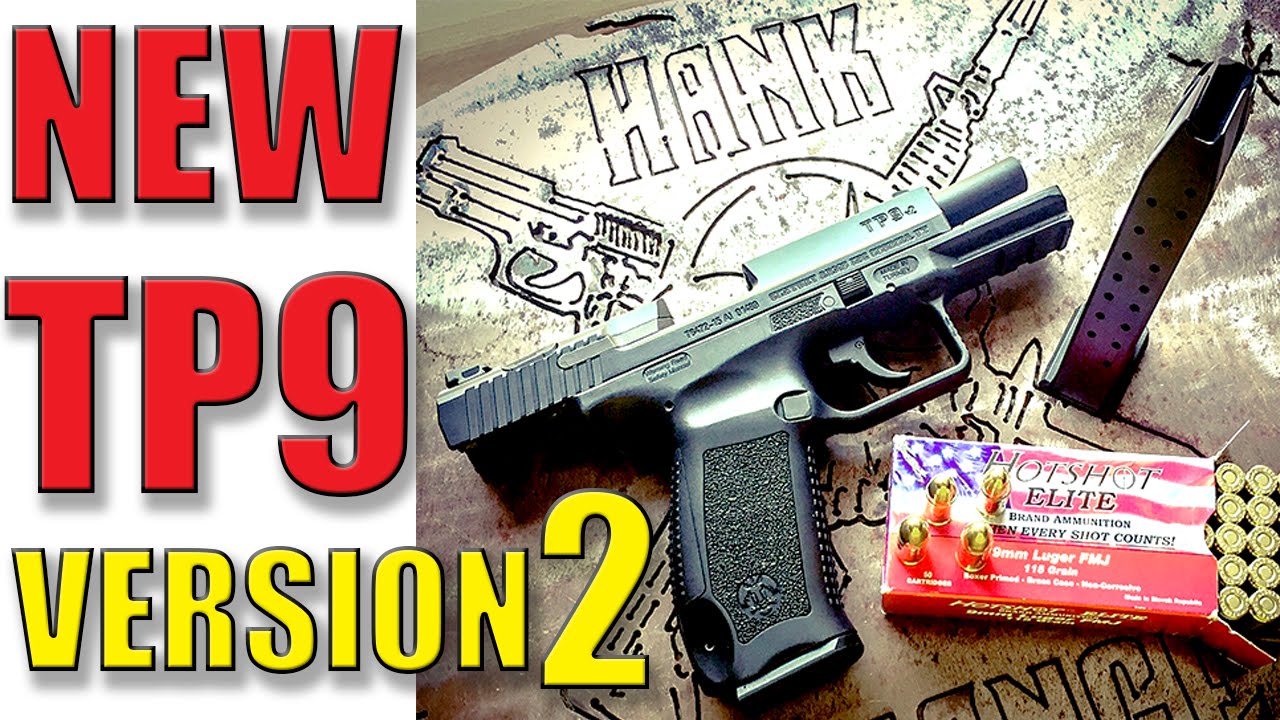 Canik TP9v2 NEW Double Action / Single Action Pistol First Look