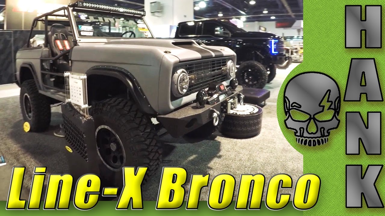 1975 Ford Bronco Line-X SEMA 2016