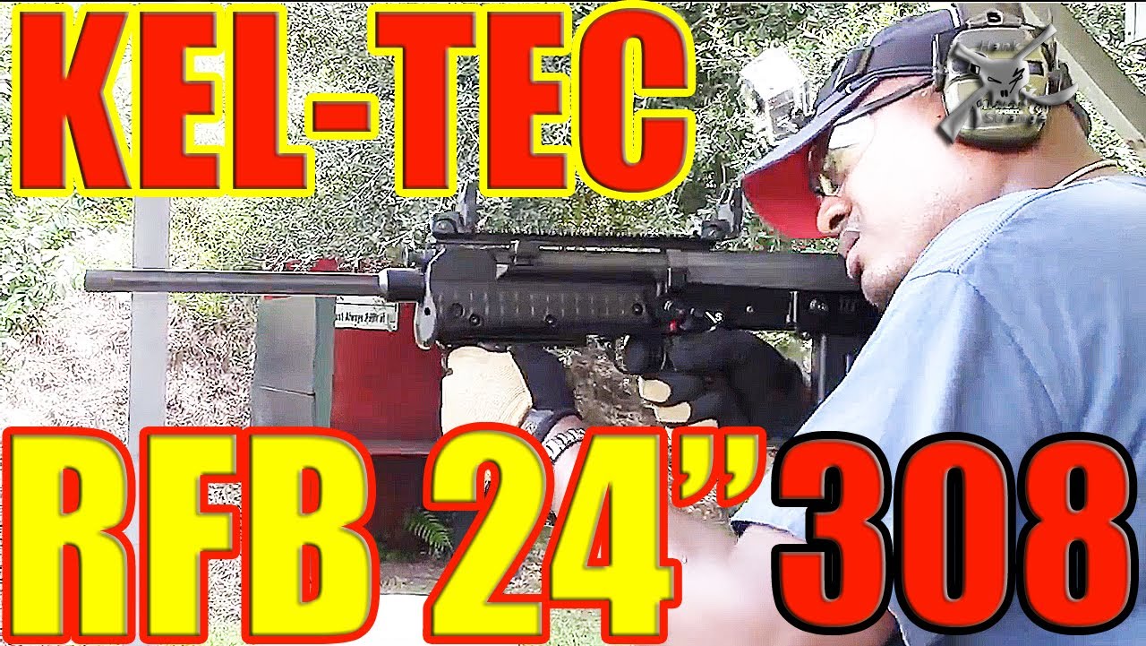 Kel-Tec RFB 24 inch Hunter Model Bullpup 308 Rifle Shooting Review