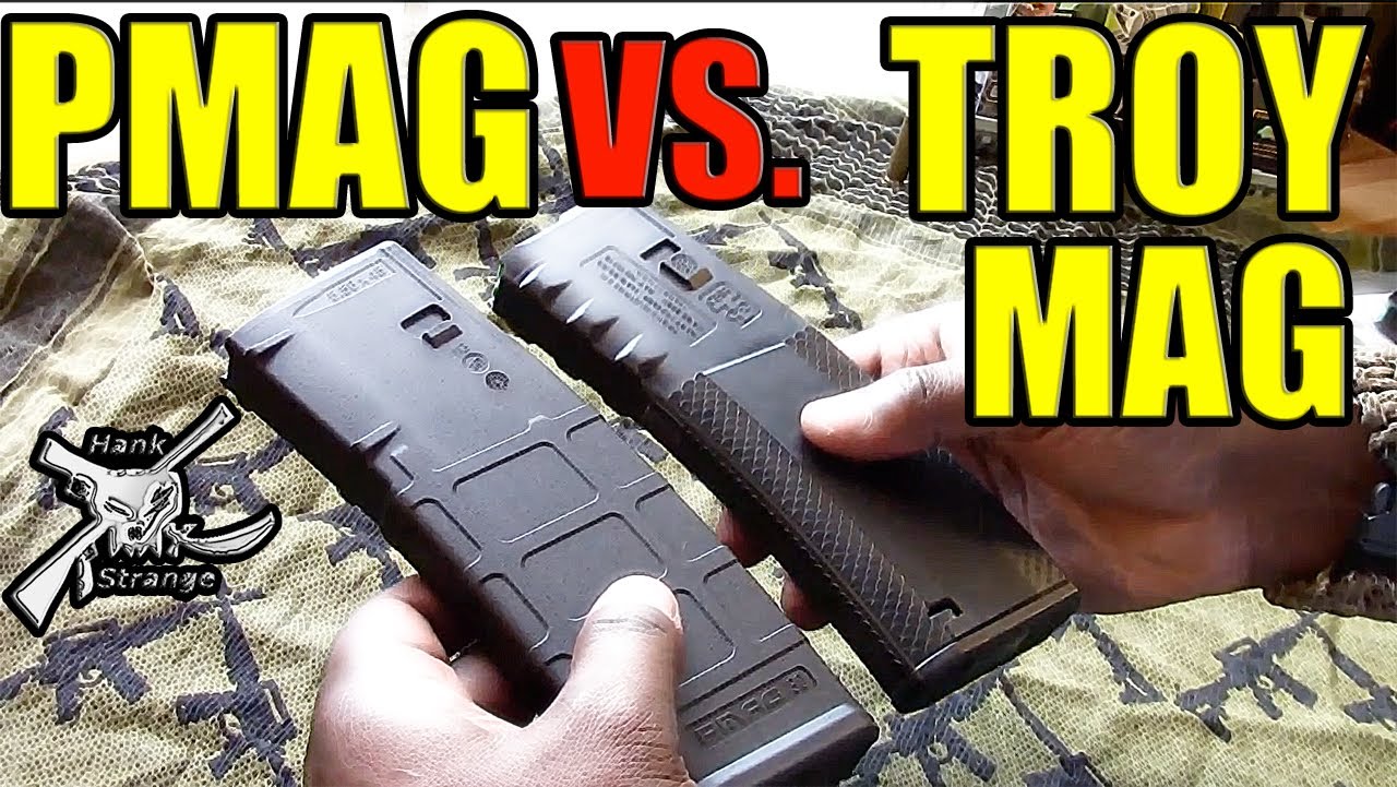 AR 15 Magpul PMAG Vs. Troy Ind. Battle Mag Disassembly & Reassembly for Cleaning
