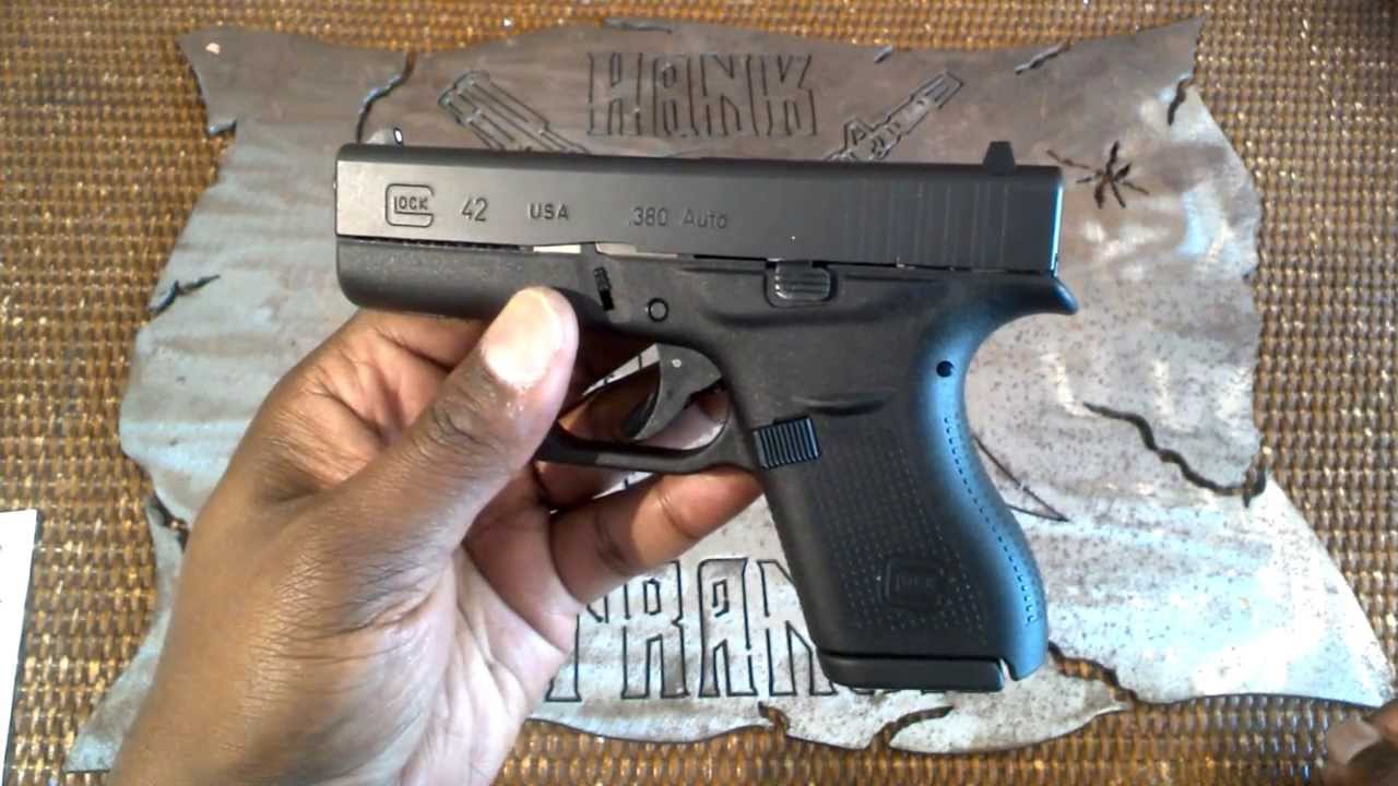 Glock G42 .380 ACP Sub-Compact EDC PistolTakedown and Reassembly
