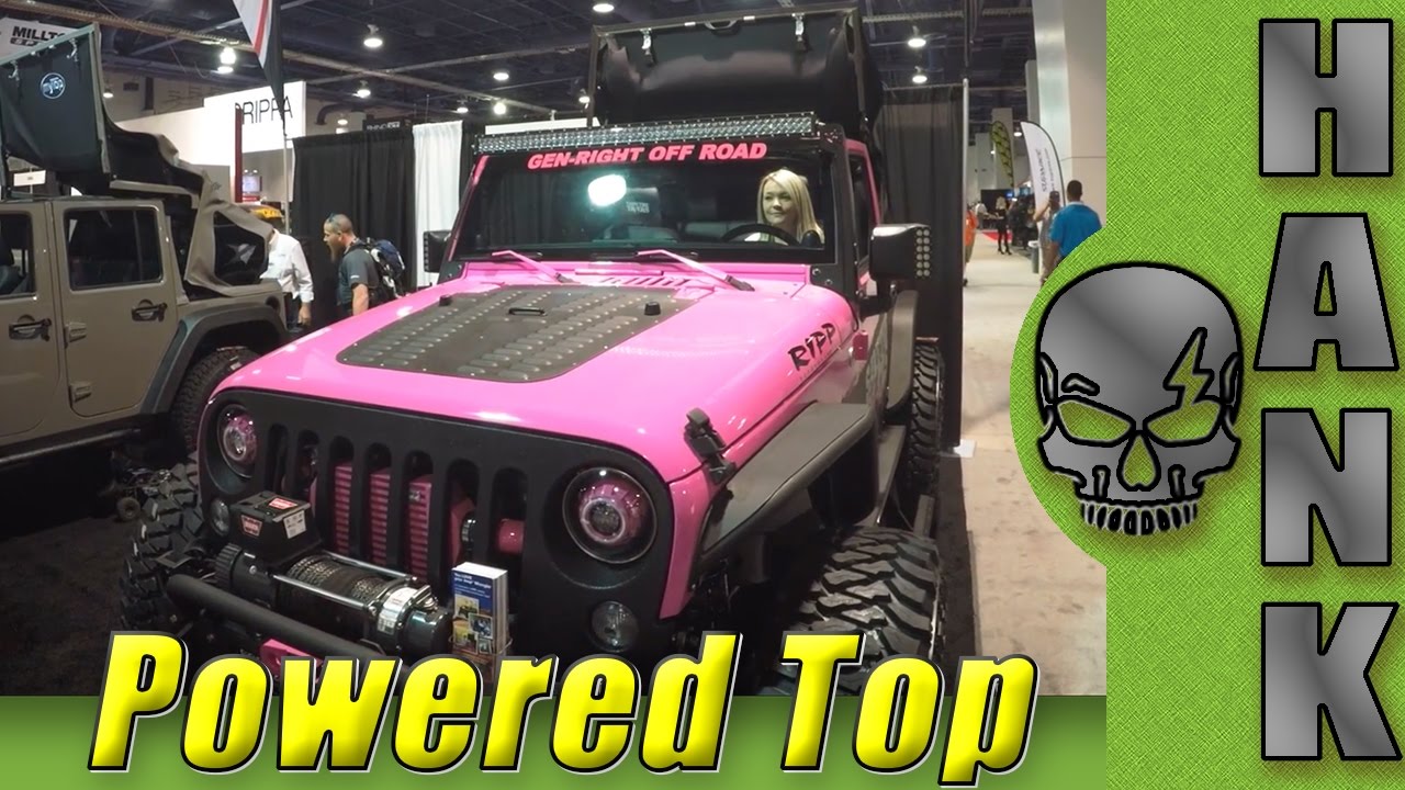 Jeep Powered Convertible Top SEMA 2016