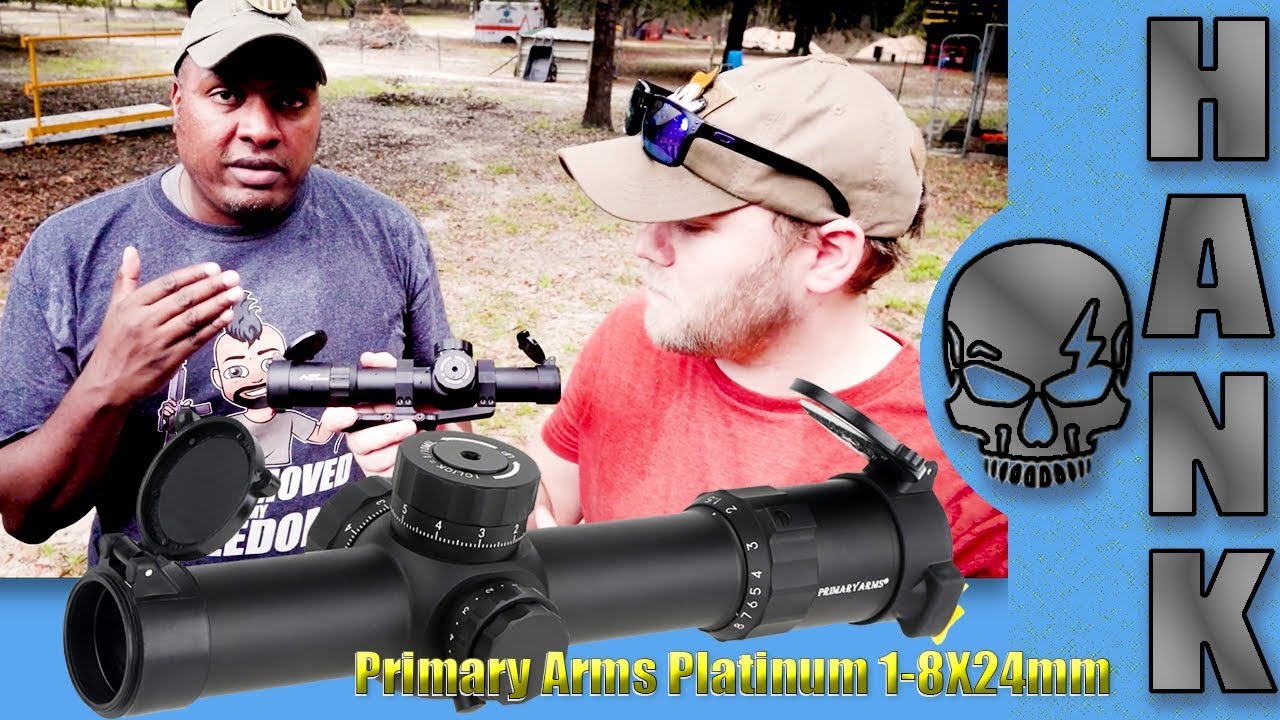 Primary Arms Platinum Series 1-8x24mm ACSS Riflescope