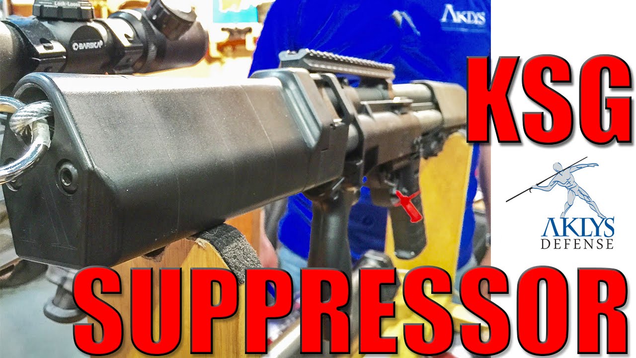 KSG Suppressor Aklys Defense NRAAM 2015