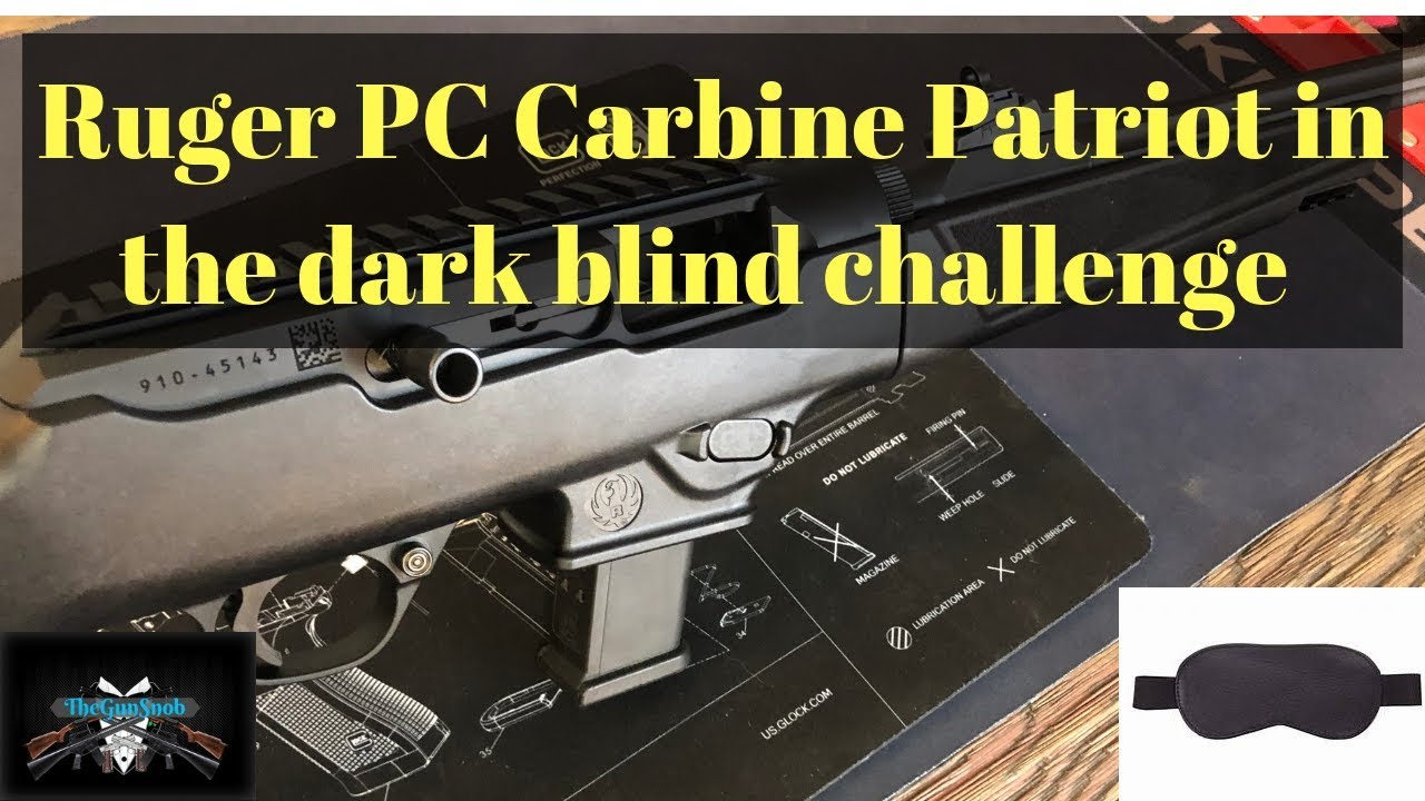 VR to Patriot in the Dark #2 Ruger PC carbine Mag well adapter change #blindchallenge