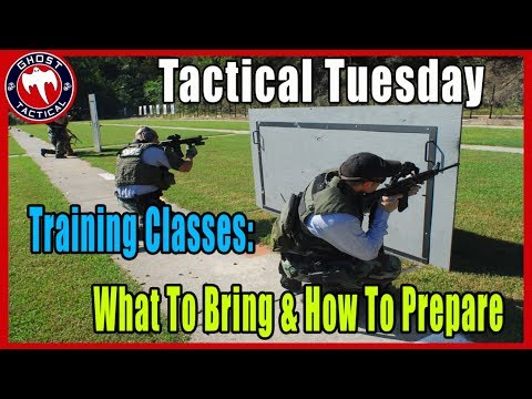 Training Classes:  What Kind of Classes, What To Bring, & How To Prepare:  Tactical Tuesday ep 68