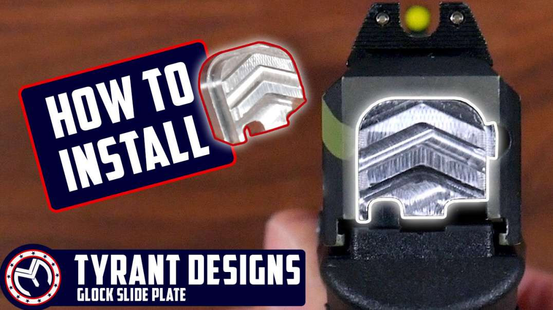How to Install Glock Slide Plate | Tyrant Designs | Musty Yeti