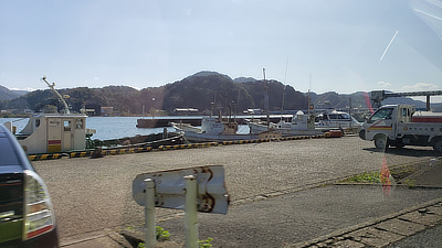 Boats along the river.