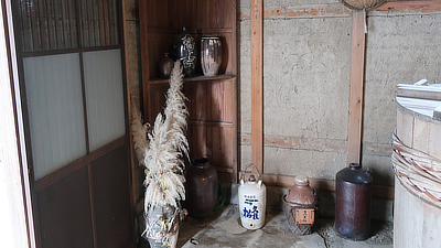 Ceramic jars.