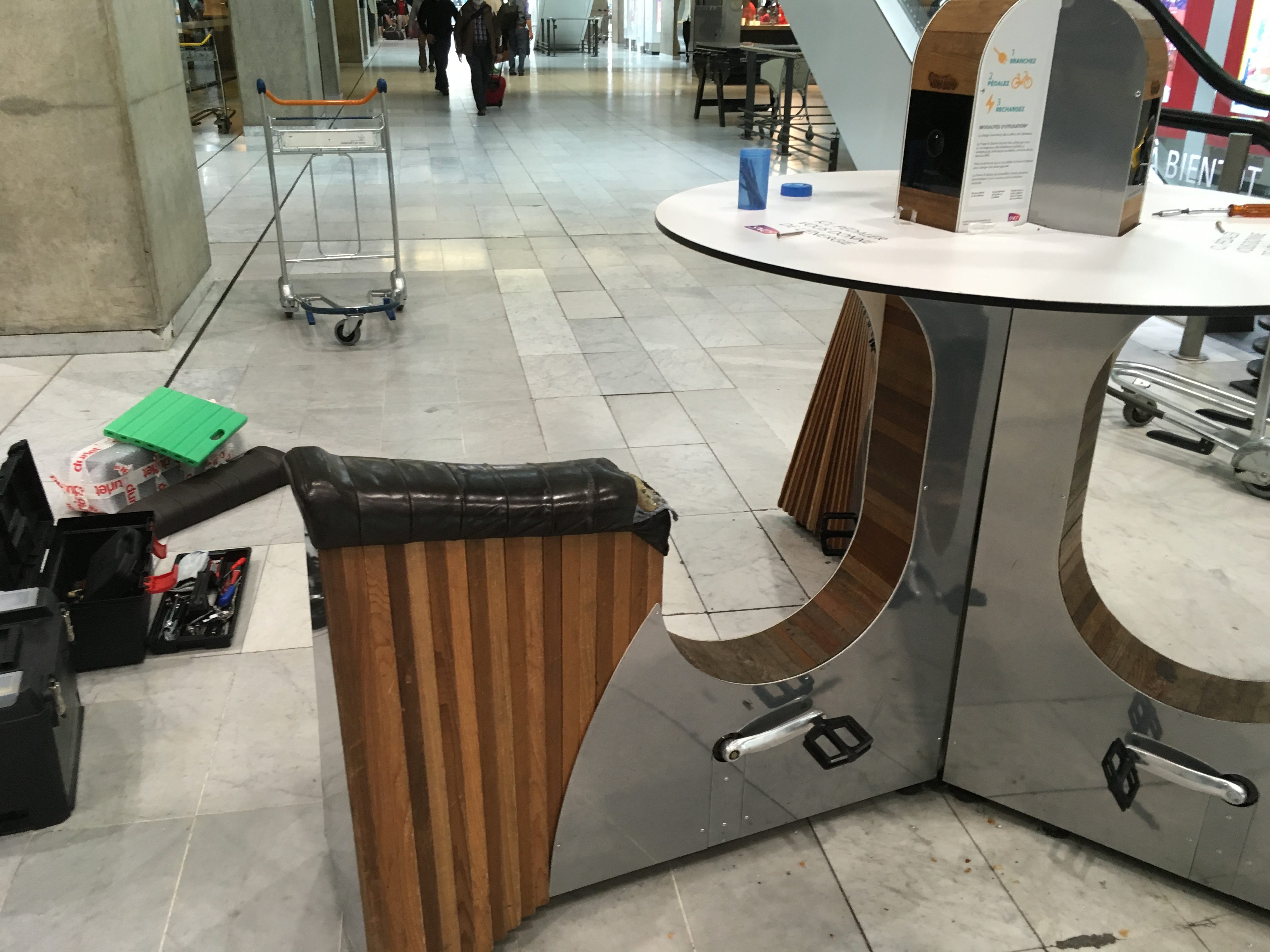 Need a charge? Earn it!