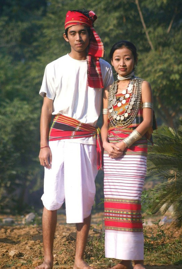 Present-day members of the Dong Yi tribe.