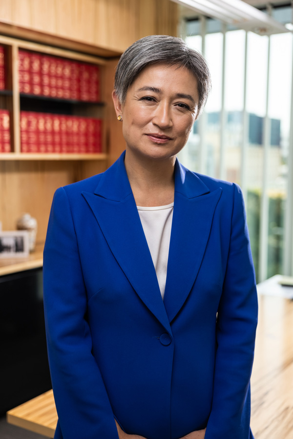Penny Wong, the Australian Minister for Foreign Affairs.