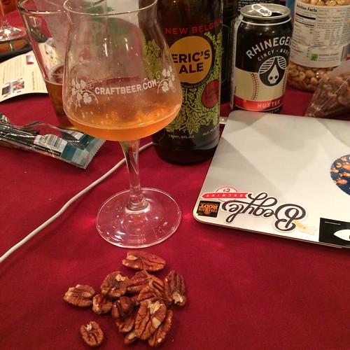 Beer. Pecans. Computer. Joy.