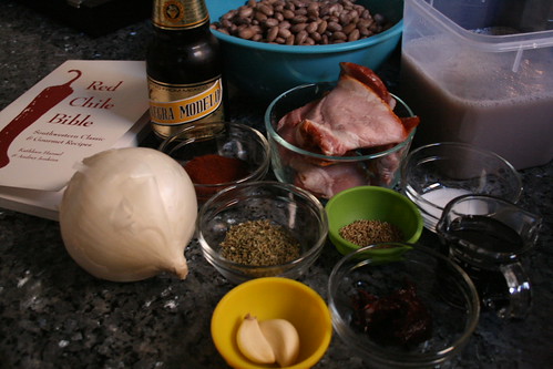 Borracho Baked Beans Ingredients.