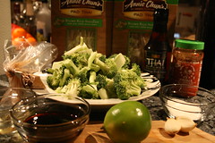 Broccoli Noodles with Garlic and Soy Ingredients