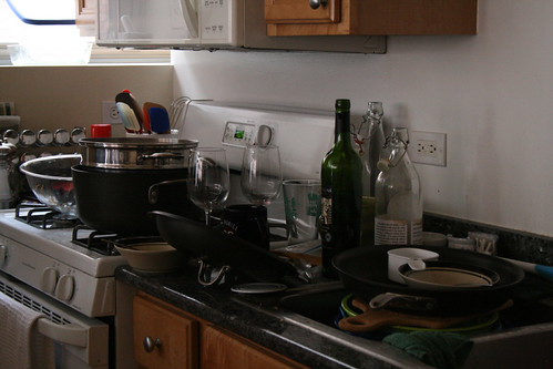 Everything, including the kitchen sink.