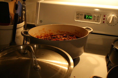 Back Burner Pot of Chili