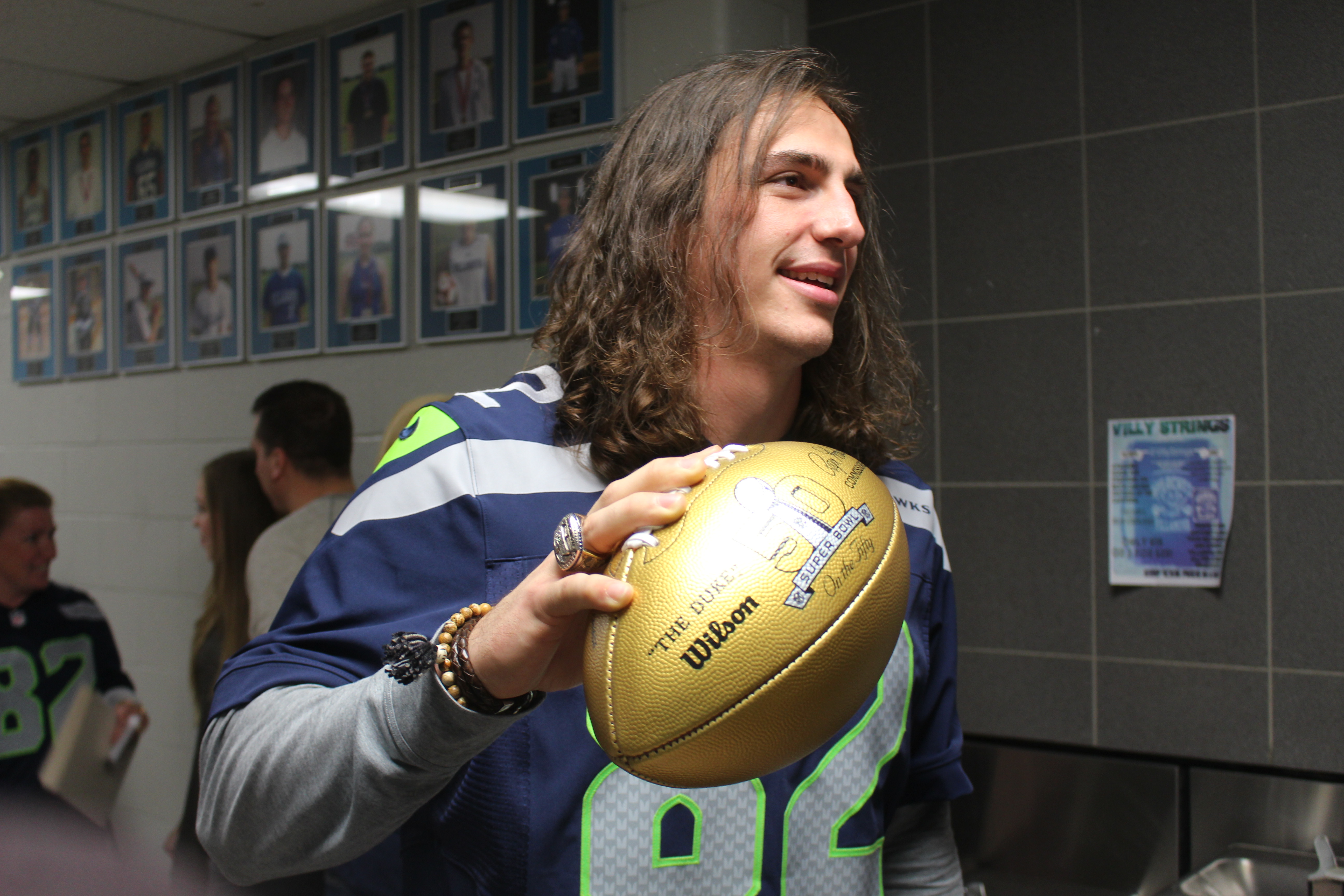 LaSalle's Luke Willson heads back to Seahawks