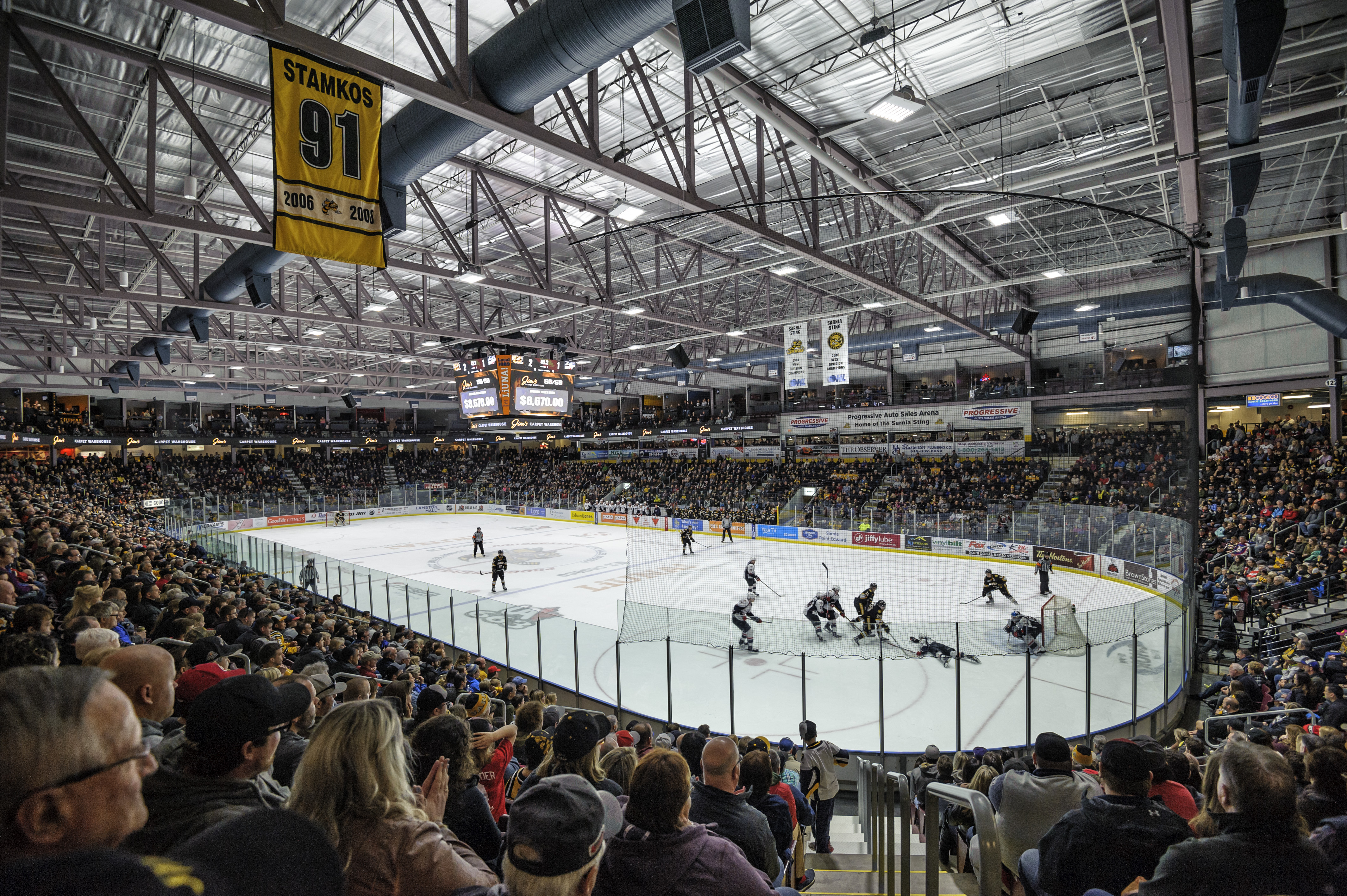 Sarnia city hall, OHL's Sting face-off over arena agreement