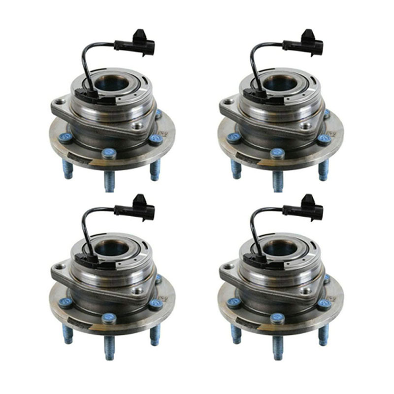 2x Front + 2x Rear Wheel Hub & Bearing Assembly for 2011 2012 20132016