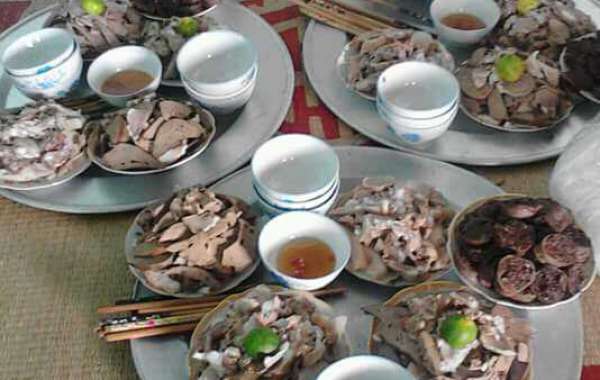 Lòng Lợn Luộc Ngon