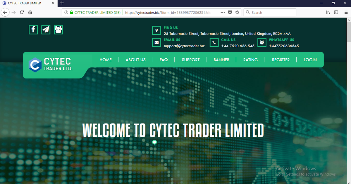 CYTEC TRADER LIMITED cung cấp giải pháp kiếm tiền trực tuyến từ Anh Quốc - Kết Nối Hay