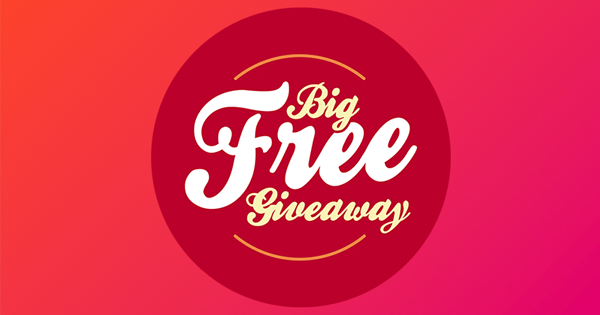 Big Free Giveaway – No strings. No fees. Just cash.