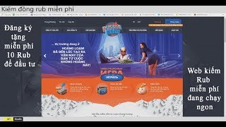 Web kiếm Rub miễn phí tồn tại hơn 1 năm vẫn rút về rất ngon