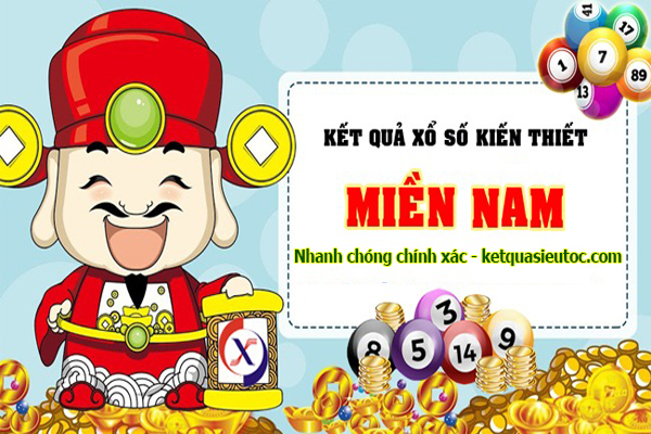 KQXSMN - KQSXMN - Kết quả Xổ Số Miền Nam hôm nay nhanh nhất