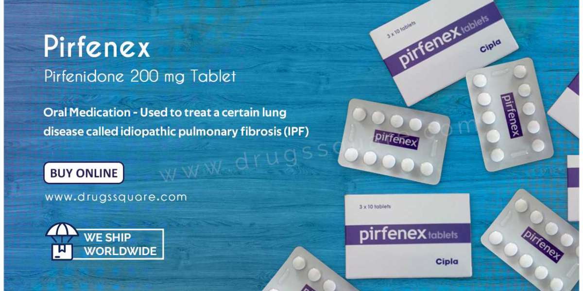 Buy Pirfenex 200mg Online | Cipla Pirfenidone Tablets