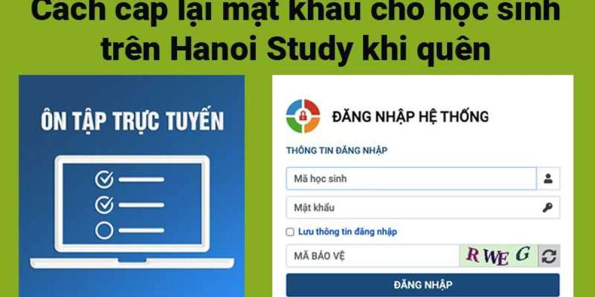 Hướng dẩn cách cấp lại mật khẩu cho học sinh trên HaNoi Study khi quên