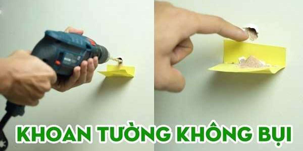 3 cách khoan tường không bụi chẳng phải thợ chuyên nghiệp nào cũng biết